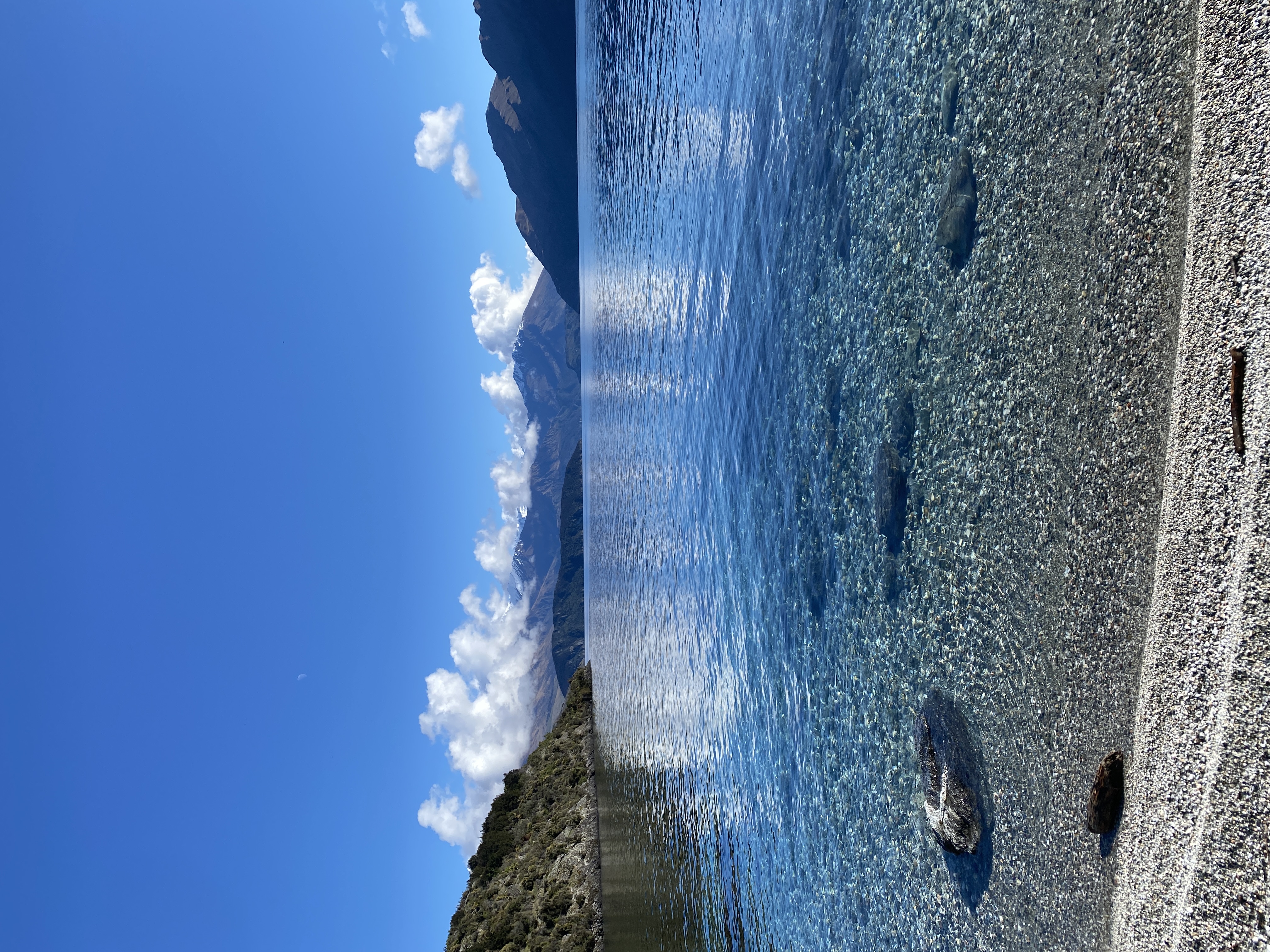Lake swimming